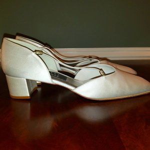 Vintage Stuart Weitzman Satin Shoes